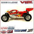 1/10 escala 4WD elétrico modelo nitro rc carro de corrida, carro de rc nitro vrx corridas